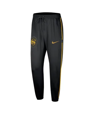 Men's Nike Black Golden State Warriors 2023/24 City Edition Authentic Showtime Performance Pants
