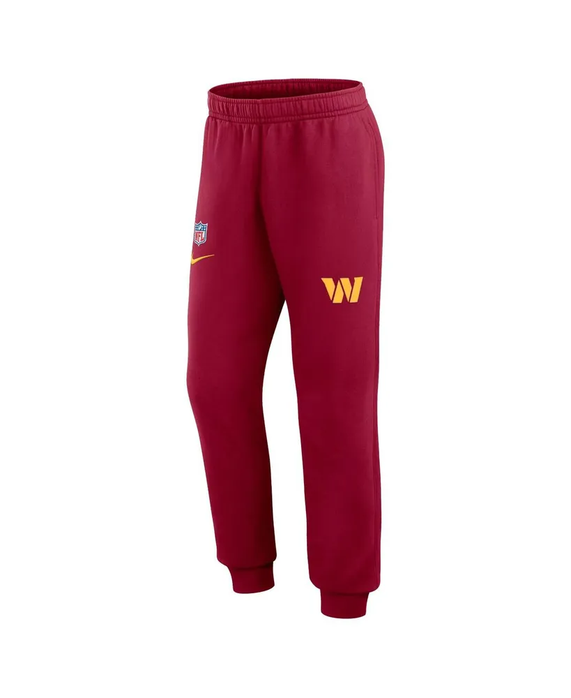 Men's Nike Burgundy Washington Commanders 2023 Sideline Club Jogger Pants