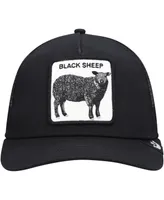 Men's Black Goorin Bros. Black Sheep Trucker Snapback Hat