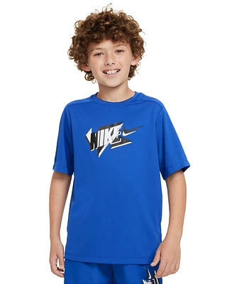 Nike Big Boys Multi Dri-fit Short-Sleeved T-Shirt