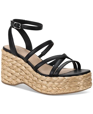 Sun + Stone Women's Finnickk Strappy Espadrille Wedge Sandals, Created for Macy's