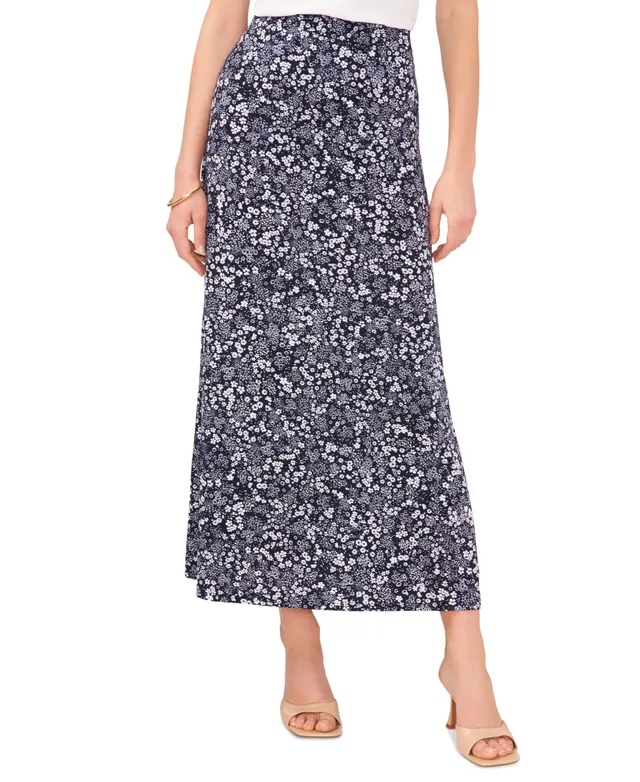 Vince Camuto Women's Full Mesh Midi Skirt