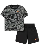 Nike Toddler Boys Paint Dri-fit T-shirt and Shorts, 2 Piece Set