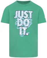 Nike Toddler Boys Just Do It Waves Short Sleeves T-shirt