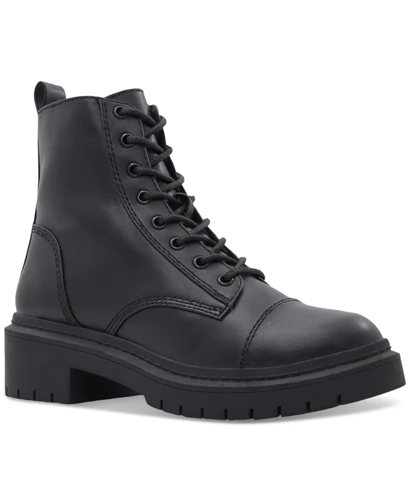 Aldo Women's Goer Lace-Up Combat Boots