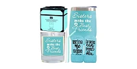 Sisters Gifts from Sister, Sisters Make the Best Friends, Christmas Gifts, Sisters Gift, Sisters Birthday Gifts from Sister, Sister Tumbler and candle