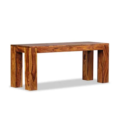 Bench Solid Sheesham Wood 43.3"x13.8"x17.7"