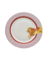 Yvonne Ellen Animal Dinner Plates, Set of 4