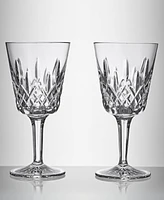 Lismore 9 Oz Goblets, Set of 2