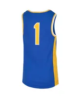 Big Boys Nike #1 Royal Pitt Panthers Replica Team Basketball Jersey