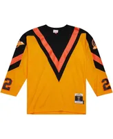 Men's Mitchell & Ness Dave Williams Yellow Vancouver Canucks 1981/82 Blue Line Player Jersey