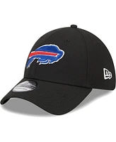 Men's New Era Black Buffalo Bills Main 39THIRTY Flex Hat