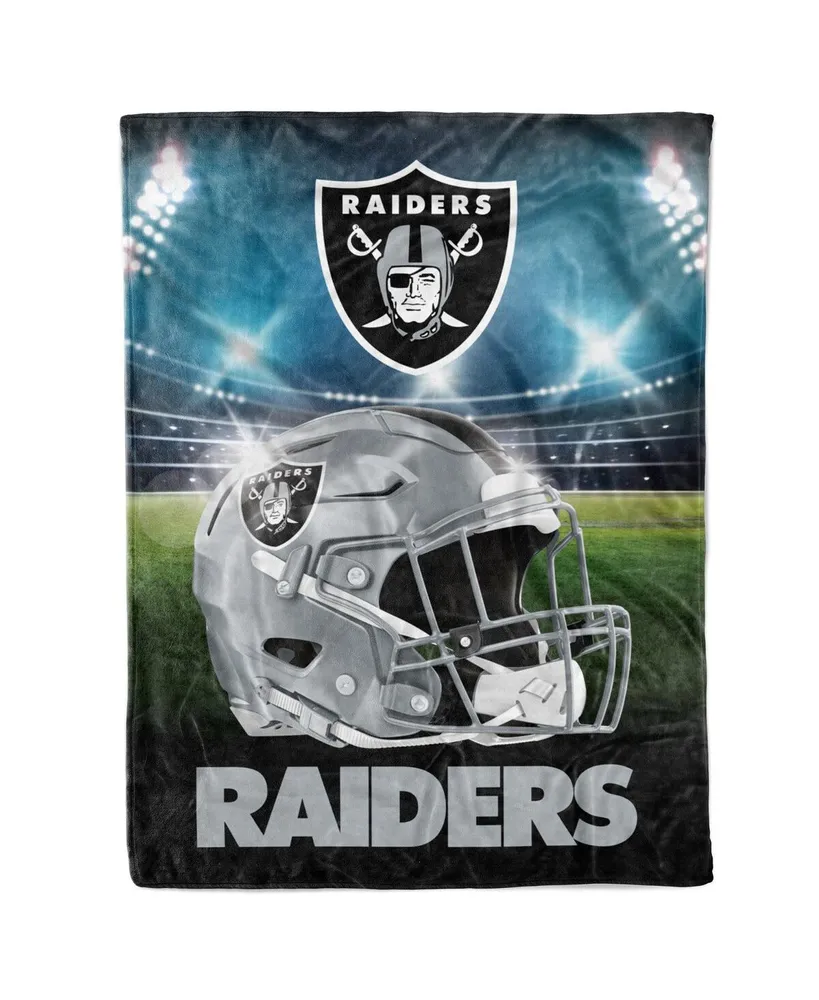 Las Vegas Raiders 60" x 80" Stadium Lights Blanket