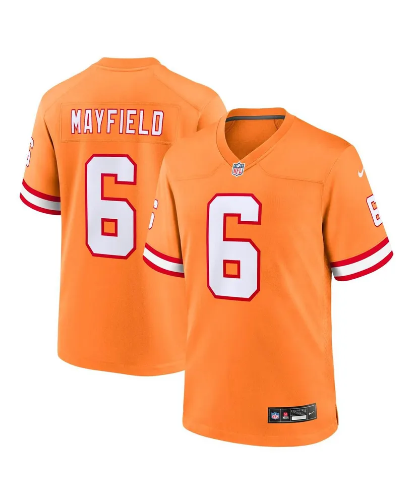 Big Boys Nike Baker Mayfield Orange Tampa Bay Buccaneers Game Jersey