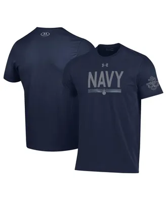 Men's Under Armour Navy Midshipmen Silent Service T-shirt