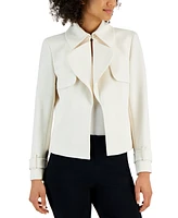 Anne Klein Women's Cascade Collar Blazer