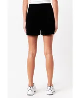 Women's Velvet Short