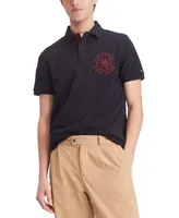 Tommy Hilfiger Men's Regular-Fit Heritage Logo Embroidered Pique Polo Shirt