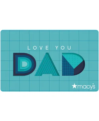 Love You Dad E-Gift Card