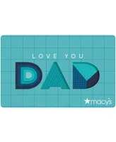 Love You Dad E-Gift Card