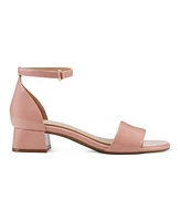 Easy Spirit Women's Sheila Square Toe Block Heel Dress Sandals