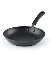 Cook N Home Nonstick Saute Fry Pan 9.5-inch Professional Hard Anodized Frying Pan, Dishwasher Safe with Stay-Cool Handles, Black