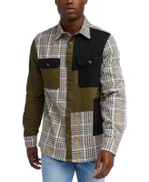 Reason Men's Colorblock Overshirt