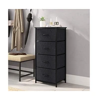 Marley 4 Drawer Storage Dresser With Cast Iron Frame