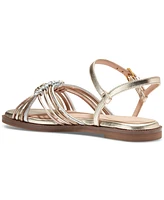 Cole Haan Women's Jitney Ankle-Strap Knotted Flat Sandals