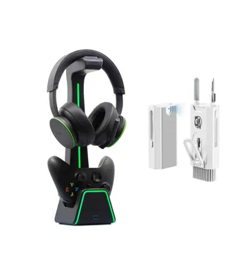 3 in 1 Gaming Headset and Controller Stand for PS5 and Xbox Series X With Bolt Axtion Bundle