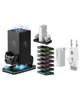 Vertical Cooling and Charging Stand Compatible with Xbox Series X/S With Bolt Axtion Bundle