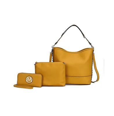 Mkf Collection Ultimate Hobo Bag with Pouch Wallet by Mia K.