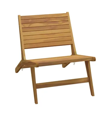 Patio Chair Solid Wood Teak