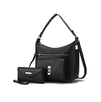 Mkf Collection Clara Shoulder Bag with Wristlet Wallet by Mia K