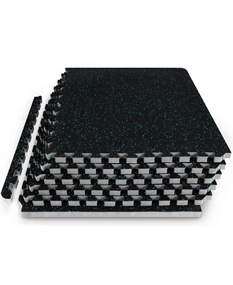 Rubber Top Exercise Puzzle Mat 3/4-in, Sq. Ft