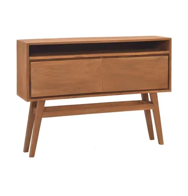 Console Table 43.3"x11.8"x31.1" Solid Teak Wood