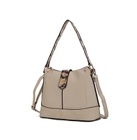 Mkf Collection Ezra Snake embossed Shoulder Bag by Mia K