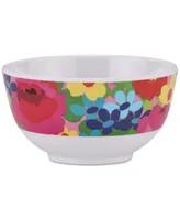 French Bull Garden Floral Melamine Mini Bowls, Set of 4