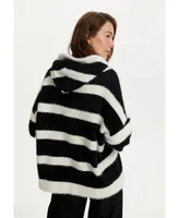 Women's Hooded Oversize Sweater