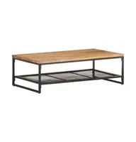 Coffee Table 43.3"x23.6"x13.8" Solid Acacia Wood