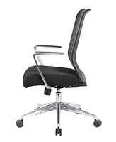 Boss Office Products 40-43" Polyester Horizontal Mesh Back Task Chair