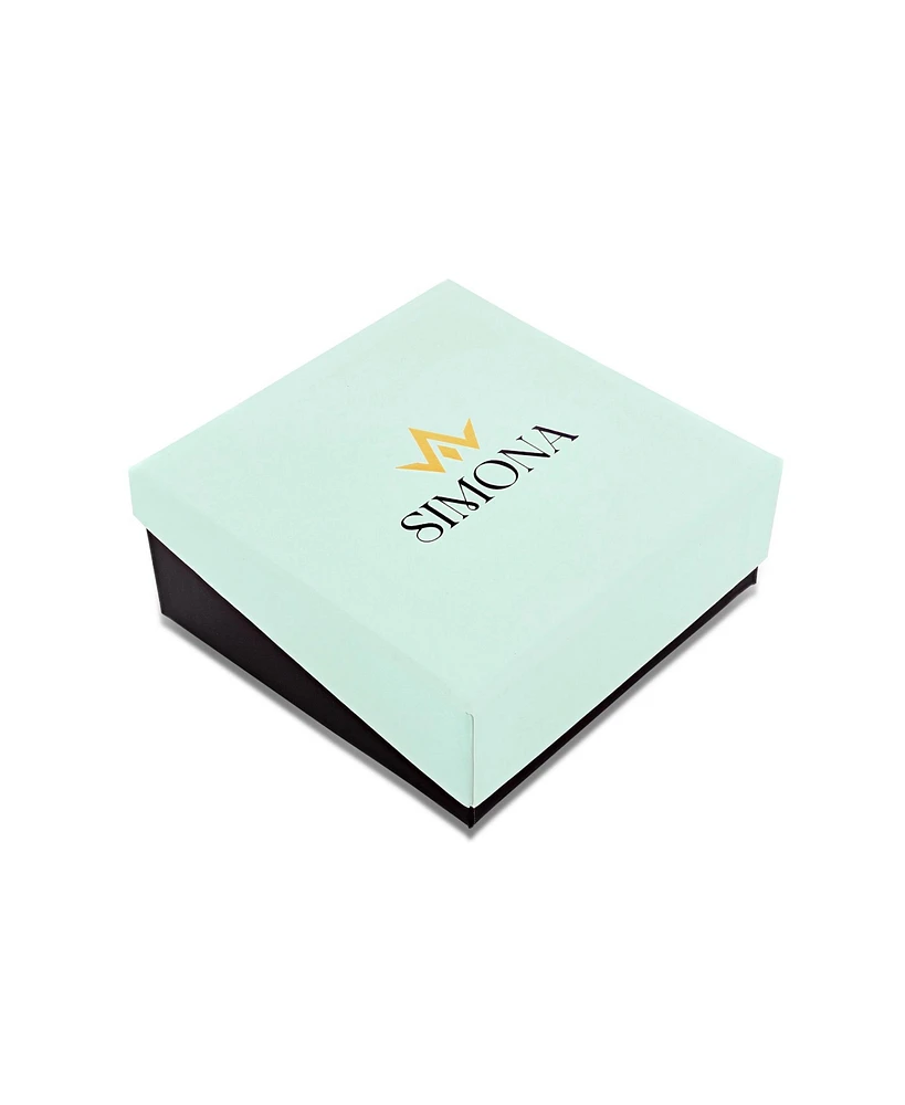 Sterling Silver or Gold Plated Over Cz 'Love' Paperclip Necklace
