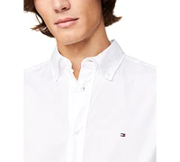 Tommy Hilfiger Men's Poplin Long Sleeve Button-Down Shirt