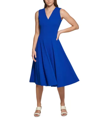 Calvin Klein Petite Sleeveless Midi Dress