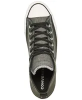 Converse Men's Chuck Taylor All Star Leather High Top Casual Sneakers from Finish Line