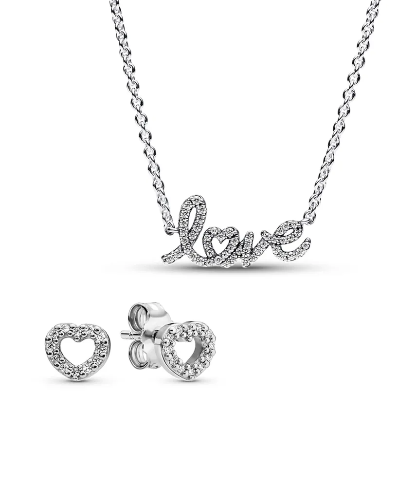 4Pcs/Set Necklace Earrings Ring Bracelet Hollow Out Heart Pendant Jewelry  Korean Style Simple Jewelry Set for Daily Wear - Walmart.com