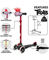 Crazy Skates Trolls Kick Scooter For Kids By Featuring Poppy Or Barb From The World Tour Movie (Size: One Size)