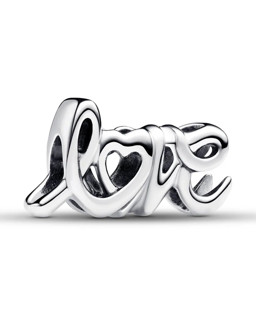 Pandora Sterling Silver Handwritten "Love" Charm