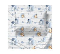 Saturday Park Star Wars Droids 100% Organic Cotton Full Sheet Set