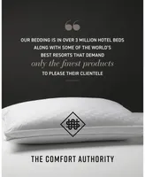 Sobel Westex Sobella Soft 100% Cotton Face Medium Density Pillow, Queen